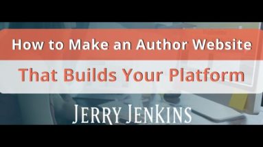 How to Make an Author Website That Builds Your Platform